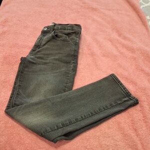 Old Navy Girl'sKarate Slim Fit Charcoal Jeans. Size 12( Fit 10)